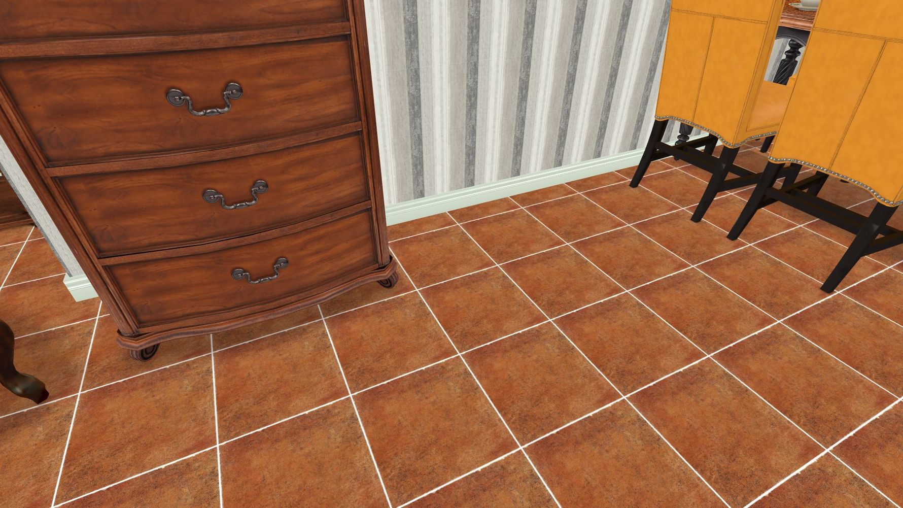 其它风格三室两厅装修设计效果图